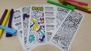 Prayer Bookmark for children